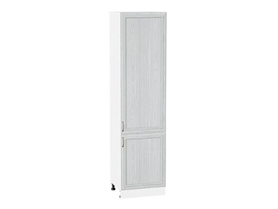 Шкаф пенал с 2-мя дверцами Шале Белый, White Dreamline, 2340, 600 В*Ш*Г 2336*600*576, фасад МДФ  White Dreamline, корпус  Белый ms2510VVT_54030