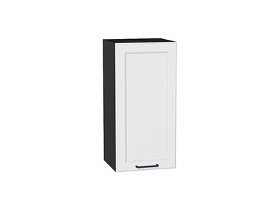 Шкаф верхний с 1-ой дверцей Барселона Graphite, Белый, 720, 350 В*Ш*Г 716*350*324, фасад МДФ  Белый, корпус  Graphite ms2510VVT_65286