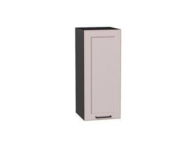 Шкаф верхний с 1-ой дверцей Барселона Graphite, Кашемир, 720, 300 В*Ш*Г 716*300*324, фасад МДФ  Кашемир, корпус  Graphite ms2510VVT_53017