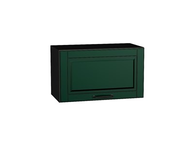 Шкаф верхний горизонтальный Дублин Graphite, Special Green, 360, 600 В*Ш*Г 358*600*318, фасад МДФ  Special Green, корпус  Graphite ms2510VVT_72835