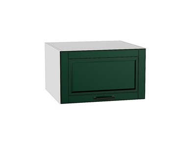 Шкаф верхний горизонтальный глубокий Дублин Белый, Special Green, 600 В*Ш*Г 358*600*574, фасад МДФ  Special Green, корпус  Белый ms2510VVT_72786