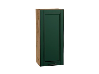 Шкаф верхний с 1-ой дверцей Дублин Дуб Вотан, Special Green, 920, 400 В*Ш*Г 920*400*318, фасад МДФ  Special Green, корпус  Дуб Вотан ms2510VVT_72991