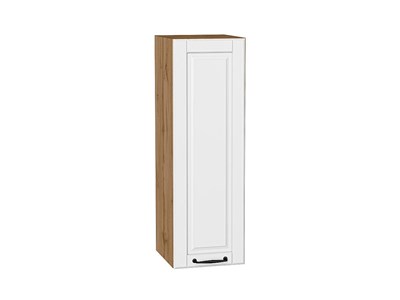 Шкаф верхний с 1-ой дверцей Дублин Дуб Вотан, Special White, 920, 300 В*Ш*Г 920*300*318, фасад МДФ  Special White, корпус  Дуб Вотан ms2510VVT_72977