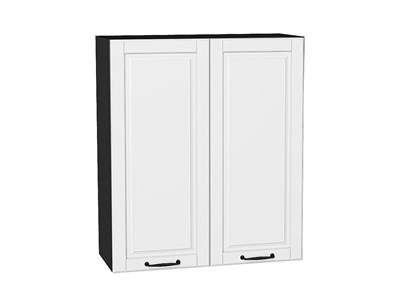 Шкаф верхний с 2-мя дверцами Дублин Graphite, Special White, 920, 800 В*Ш*Г 920*800*318, фасад МДФ  Special White, корпус  Graphite ms2510VVT_73146