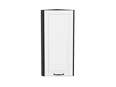 Шкаф верхний торцевой Дублин Graphite, Special White, 920 В*Ш*Г 920*300*304, фасад МДФ  Special White, корпус  Graphite ms2510VVT_73212
