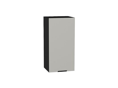 Шкаф верхний с 1-ой дверцей Евро Graphite, Агат, 720, 350 В*Ш*Г 716*350*318, фасад МДФ  Агат, корпус  Graphite ms2510VVT_65415
