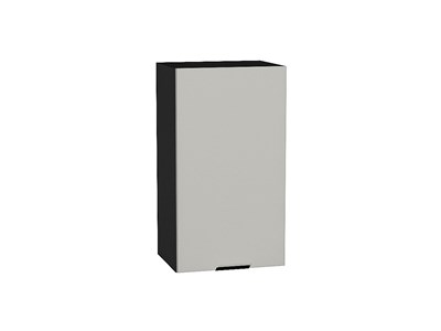 Шкаф верхний с 1-ой дверцей Евро Graphite, Агат, 720, 400 В*Ш*Г 716*400*318, фасад МДФ  Агат, корпус  Graphite ms2510VVT_59294