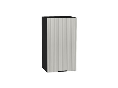 Шкаф верхний с 1-ой дверцей Евро Лайн Graphite, Агат, 720, 400 В*Ш*Г 716*400*318, фасад МДФ  Агат, корпус  Graphite ms2510VVT_59335