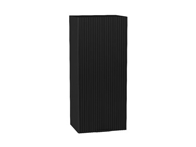 Шкаф верхний с 1-ой дверцей Евро Лайн Graphite, Антрацит, 920, 400 В*Ш*Г 920*400*318, фасад МДФ  Антрацит, корпус  Graphite ms2510VVT_59360