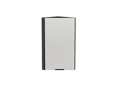 Шкаф верхний торцевой Евро Лайн Graphite, Агат, 720 В*Ш*Г 716*300*304, фасад МДФ  Агат, корпус  Graphite ms2510VVT_59394