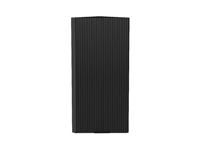 Шкаф верхний торцевой Евро Лайн Graphite, Антрацит, 920 В*Ш*Г 920*300*304, фасад МДФ  Антрацит, корпус  Graphite ms2510VVT_59399