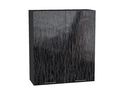 Шкаф верхний с 2-мя дверцами Валерия-М Graphite, Черный металлик дождь, 920, 800 В*Ш*Г 920*800*318, фасад МДФ  Черный металлик дождь, корпус  Graphite ms2510VVT_40381
