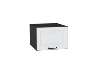 Шкаф верхний горизонтальный глубокий Ницца Graphite, Blanco, 500 В*Ш*Г 358*500*574, фасад МДФ  Blanco, корпус  Graphite ms2510VVT_45215