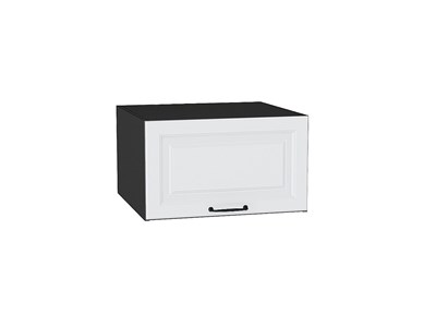 Шкаф верхний горизонтальный глубокий Ницца Graphite, Blanco, 600 В*Ш*Г 358*600*574, фасад МДФ  Blanco, корпус  Graphite ms2510VVT_45228
