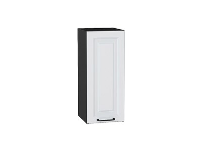 Шкаф верхний с 1-ой дверцей Ницца Graphite, Blanco, 720, 300 В*Ш*Г 716*300*318, фасад МДФ  Blanco, корпус  Graphite ms2510VVT_44047