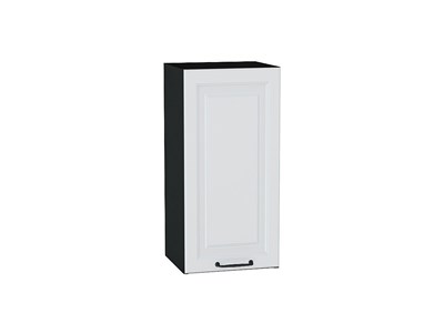 Шкаф верхний с 1-ой дверцей Ницца Graphite, Blanco, 720, 350 В*Ш*Г 716*350*318, фасад МДФ  Blanco, корпус  Graphite ms2510VVT_65502