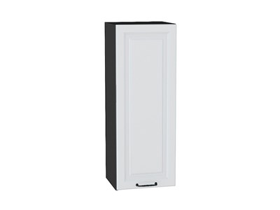 Шкаф верхний с 1-ой дверцей Ницца Graphite, Blanco, 920, 350 В*Ш*Г 920*350*318, фасад МДФ  Blanco, корпус  Graphite ms2510VVT_65503