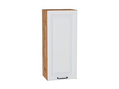 Шкаф верхний с 1-ой дверцей Ницца Дуб Вотан, Blanco, 920, 400 В*Ш*Г 920*400*318, фасад МДФ  Blanco, корпус  Дуб Вотан ms2510VVT_64169