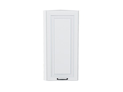 Шкаф верхний торцевой Ницца Белый, Blanco В*Ш*Г 920*300*304, фасад МДФ  Blanco, корпус  Белый ms2510VVT_48921