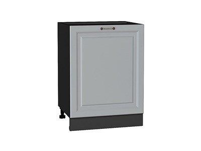 Шкаф нижний с 1-ой дверцей Ницца Graphite, Графит, 600 В*Ш*Г 816*600*478, фасад МДФ  Графит, корпус  Graphite ms2510VVT_54908