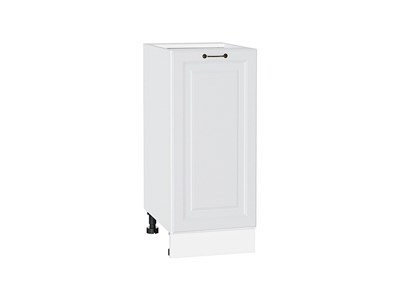 Шкаф нижний с 1-ой дверцей Ницца Белый, Белый, 350 В*Ш*Г 816*350*478, фасад МДФ  Белый, корпус  Белый ms2510VVT_65492