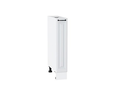 Шкаф нижний бутылочница Ницца Белый, Blanco, 150 В*Ш*Г 816*150*478, фасад МДФ  Blanco, корпус  Белый ms2510VVT_33720