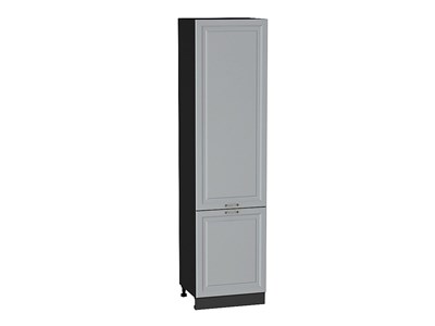 Шкаф пенал с 2-мя дверцами Ницца Graphite, Графит, 2340, 600 В*Ш*Г 2336*600*574, фасад МДФ  Графит, корпус  Graphite ms2510VVT_55037