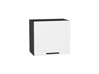 Шкаф верхний горизонтальный Глетчер Graphite, Айленд Силк, 460, 500 В*Ш*Г 458*500*318, фасад МДФ  Айленд Силк, корпус  Graphite ms2510VVT_57045