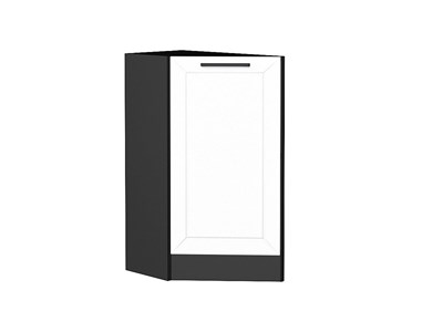 Шкаф нижний торцевой Глетчер Graphite, Айленд Силк В*Ш*Г 816*296*552, фасад МДФ  Айленд Силк, корпус  Graphite ms2510VVT_56002