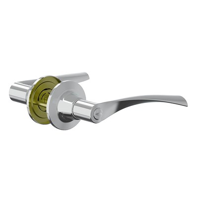 Ручка на круглой розетке Bravo K-123/01 C Хром (ключ/фикс., 3 ключа) sp2510BR_046-0493