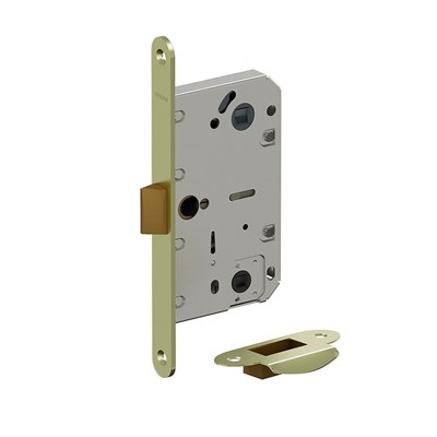 Защелка пластиковый язычок Bravo P-3-WC SG МатЗолото sp2510BR_045-0142