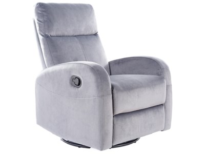 Кресло Signal OLIMP VELVET BLUVEL 14 раскладное (серый) ms2601SIGHAL_OLIMPVSZ