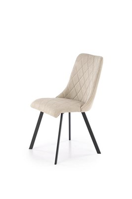 Стул кухонный Halmar K561 (бежевый/черный) ms2601SIGHAL_V-CH-K/561-KR-BEZOWY