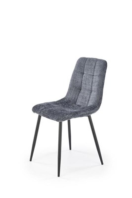Стул кухонный Halmar K547 (серый/черный) ms2601SIGHAL_V-CH-K/547-KR-POPIELATY