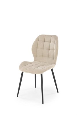 Стул кухонный Halmar K548 (бежевый/черный) ms2601SIGHAL_V-CH-K/548-KR-BEZOWY