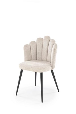 Стул кухонный Halmar K552 (бежевый/черный) ms2601SIGHAL_V-CH-K/552-KR-BEZOWY