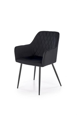 Стул кухонный Halmar K558 (черный/черный) ms2601SIGHAL_V-CH-K/558-KR-CZARNY