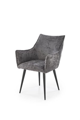 Стул кухонный Halmar K559 (серый/черный) ms2601SIGHAL_V-CH-K/559-KR-POPIELATY