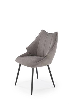 Стул кухонный Halmar K543 (серый/черный) ms2601SIGHAL_V-CH-K/543-KR-POPIELATY