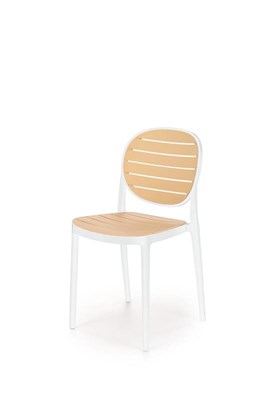 Стул кухонный Halmar K529 (белый/натуральный) ms2601SIGHAL_V-CH-K/529-KR-BIALY/NATURALNY