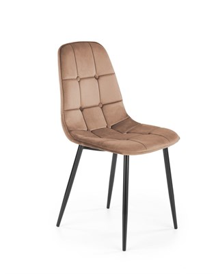 Стул кухонный Halmar K417 (бежевый/черный) ms2601SIGHAL_V-CH-K/417-KR-BEZOWY