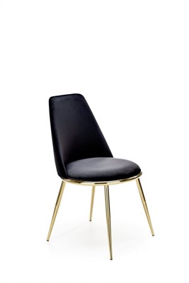 Стул кухонный Halmar K460 (черный/золотой) ms2601SIGHAL_V-CH-K/460-KR-CZARNY