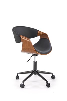 Кресло компьютерное Halmar BILBO (черный/орех) ms2601SIGHAL_V-CH-BILBO-FOT