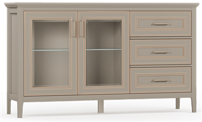 Тумба Классик/Classic KOM2W3S  Глиняный серый, Глиняный серый msk26brw_0542830431