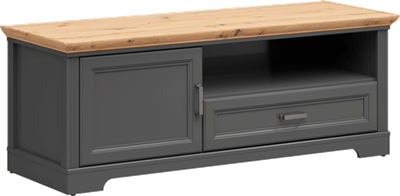 Тумба Жасмин/Jasmin тумба RTV1D1S  Графит/ Дуб артизан , Графит msk26brw_01407161564