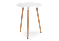 Стол Lorini 60х70 white / wood 15354-mwdvl