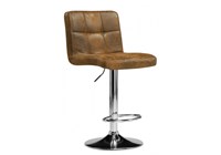 Барный стул Paskal brown / chrome - комплект из 2 шт 15825-mwdvl