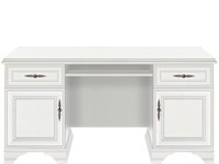 Стол письменный Кентаки BIU2D2S белый BRW00009797-blBRWl