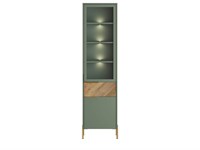 Шкаф с подсветкой Siena REG1W1D1S 10958-BRWby