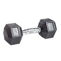 Гантель гексагональная обрезиненная PROFI-FIT  8 кг арт-l1t8gibszgvq-tmzspr